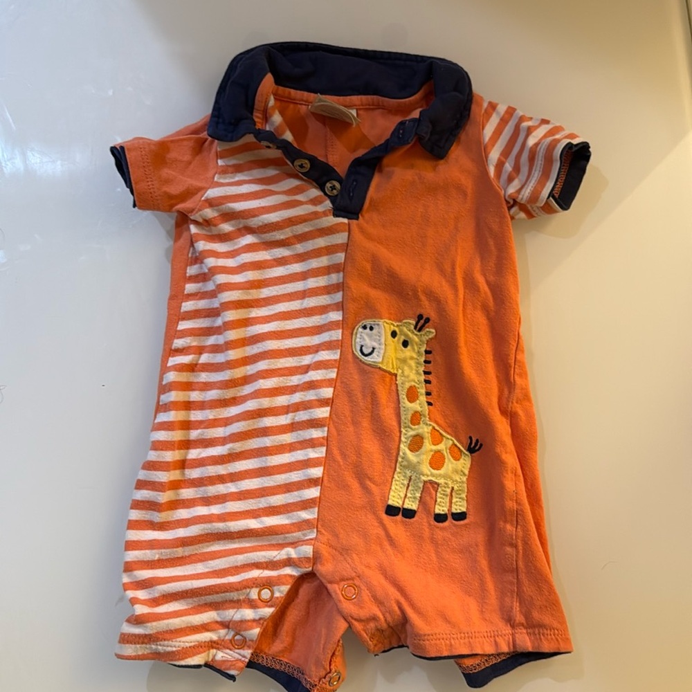 First Impressions Giraffe Onesie